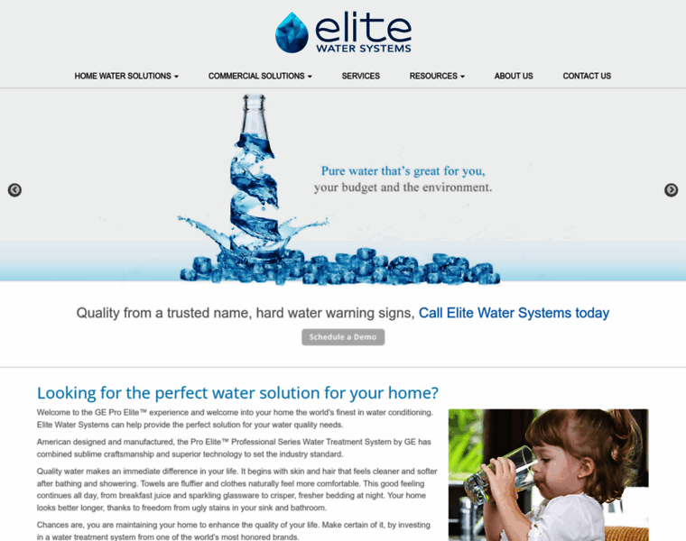 Ge-elitewatersystems.com thumbnail