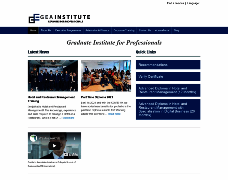 Geainstitute.edu.sg thumbnail