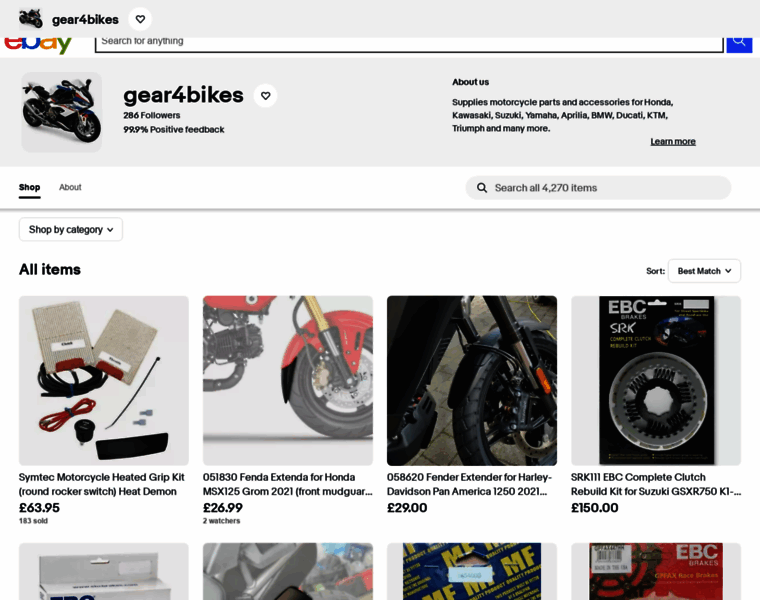Gear4bikes.com thumbnail