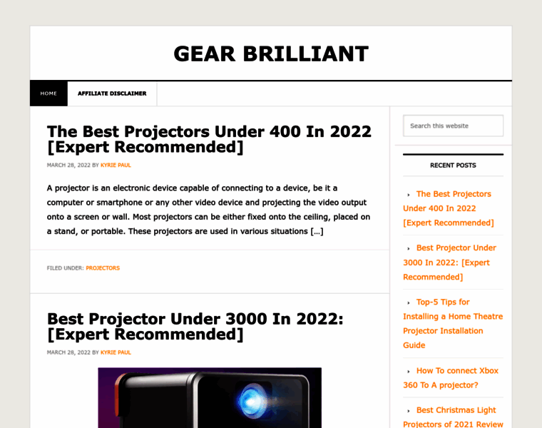 Gearbrilliant.com thumbnail