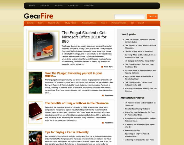 Gearfire.net thumbnail
