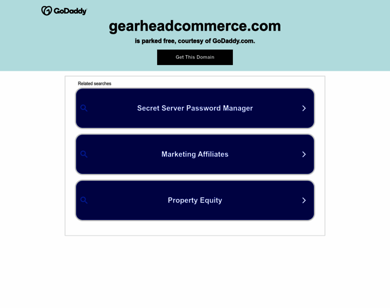 Gearheadcommerce.com thumbnail
