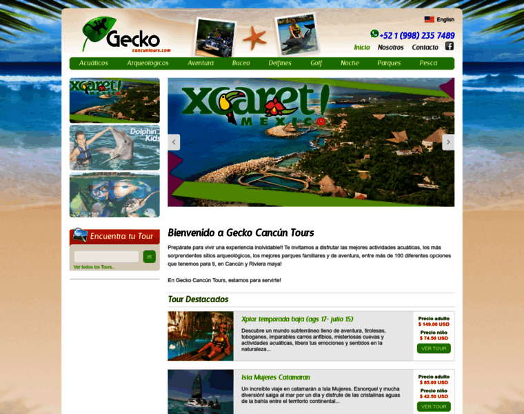 Geckocancuntours.com thumbnail
