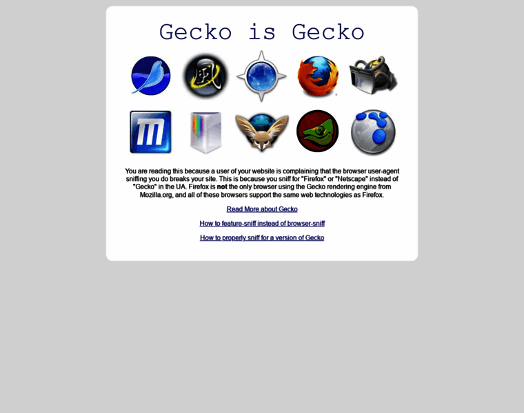 Geckoisgecko.org thumbnail