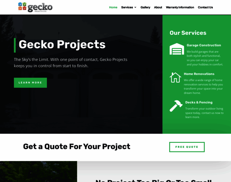 Geckoprojects.ca thumbnail