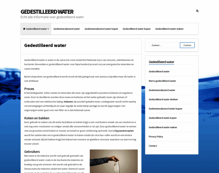 Gedestilleerd-water.nl thumbnail