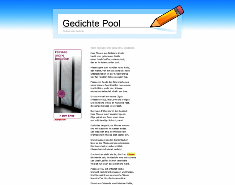 Gedichte-pool.de thumbnail
