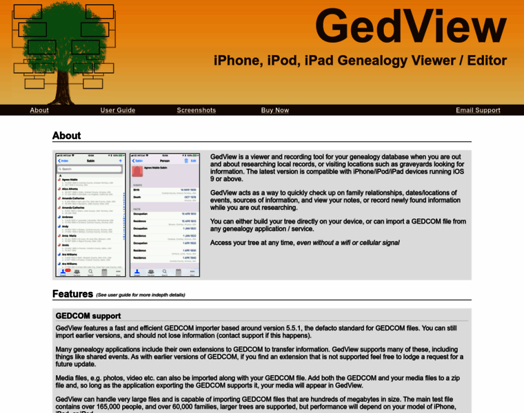 Gedview.org thumbnail