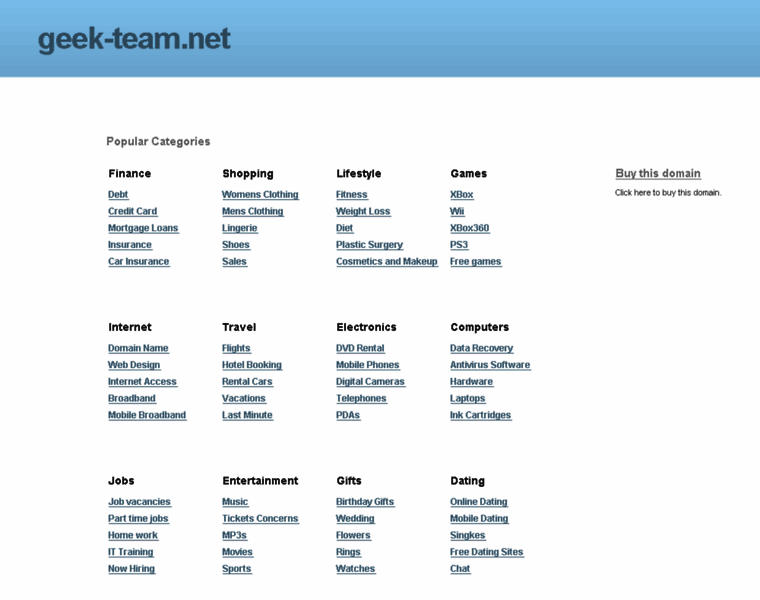 Geek-team.net thumbnail Geek-team.net thumbnail