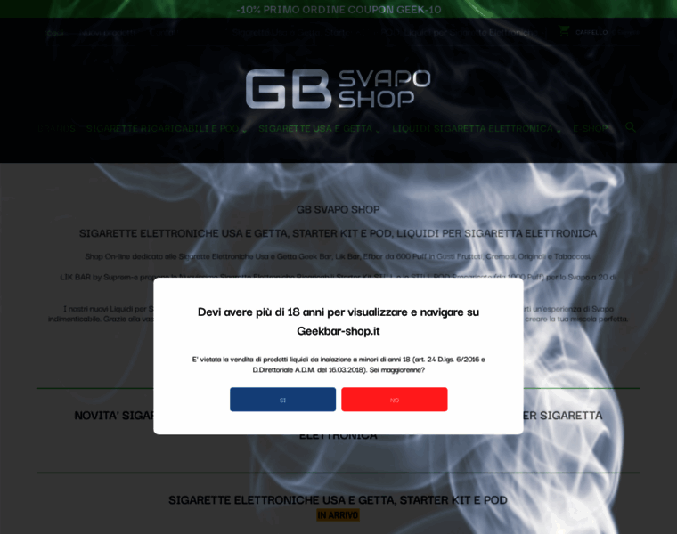 Geekbar-shop.it thumbnail