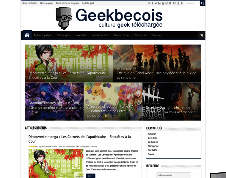 Geekbecois.com thumbnail