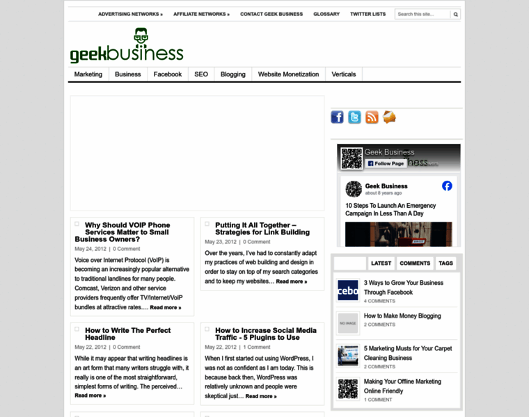 Geekbusiness.com thumbnail