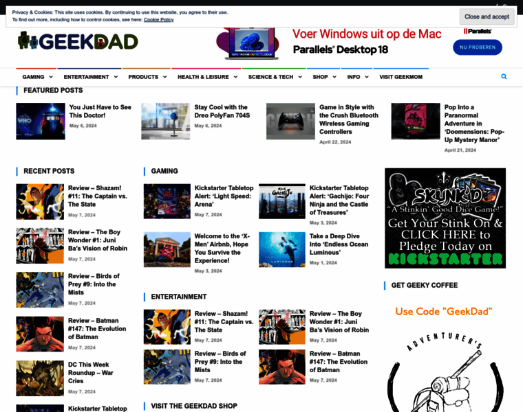 Geekdad.com thumbnail