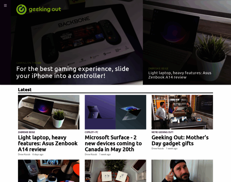 Geekingout.ca thumbnail Geekingout.ca thumbnail