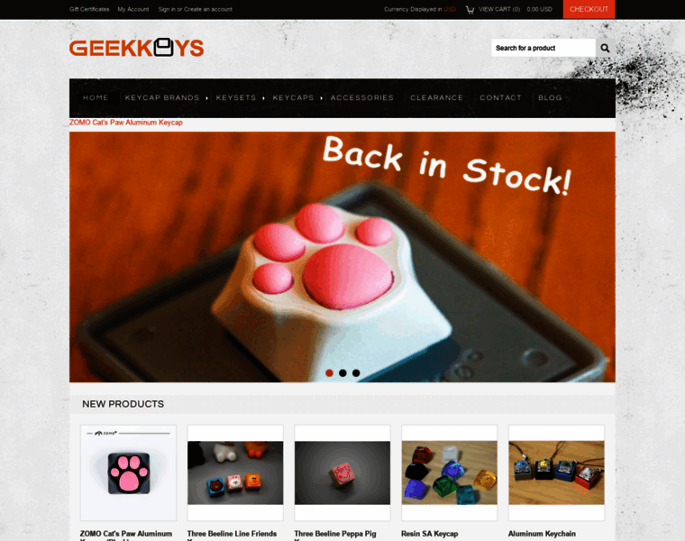 Geekkeys.com thumbnail