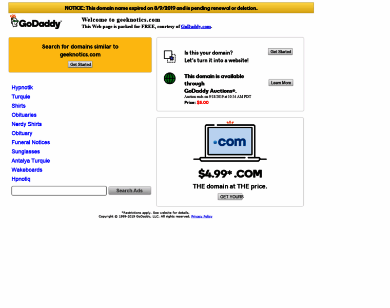 Geeknotics.com thumbnail