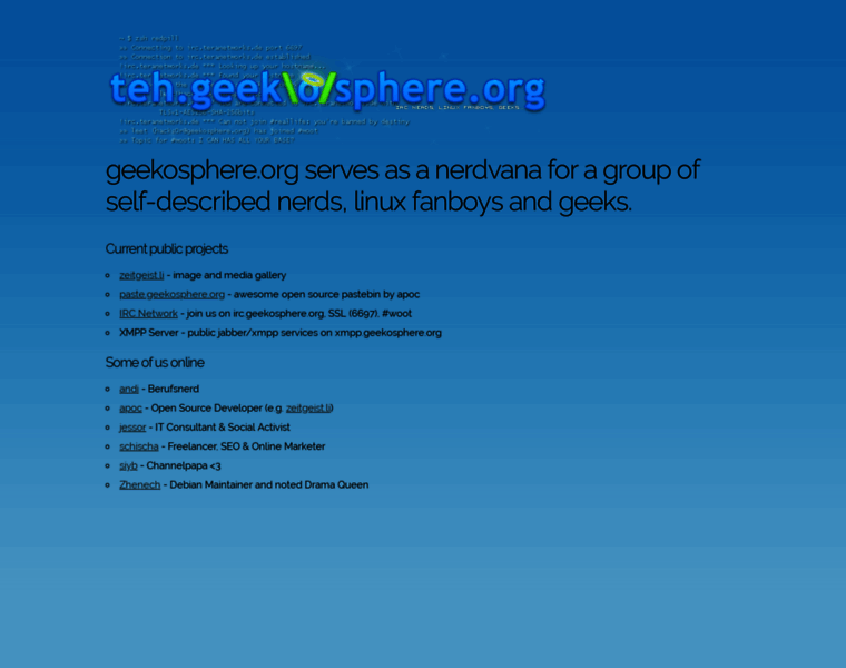 Geekosphere.org thumbnail