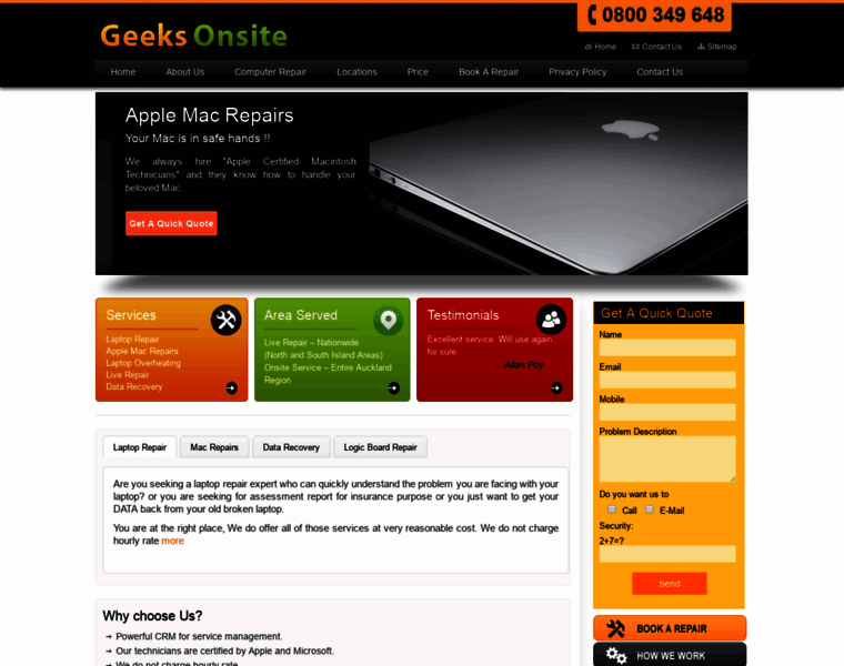 Geeksonsite.co.nz thumbnail
