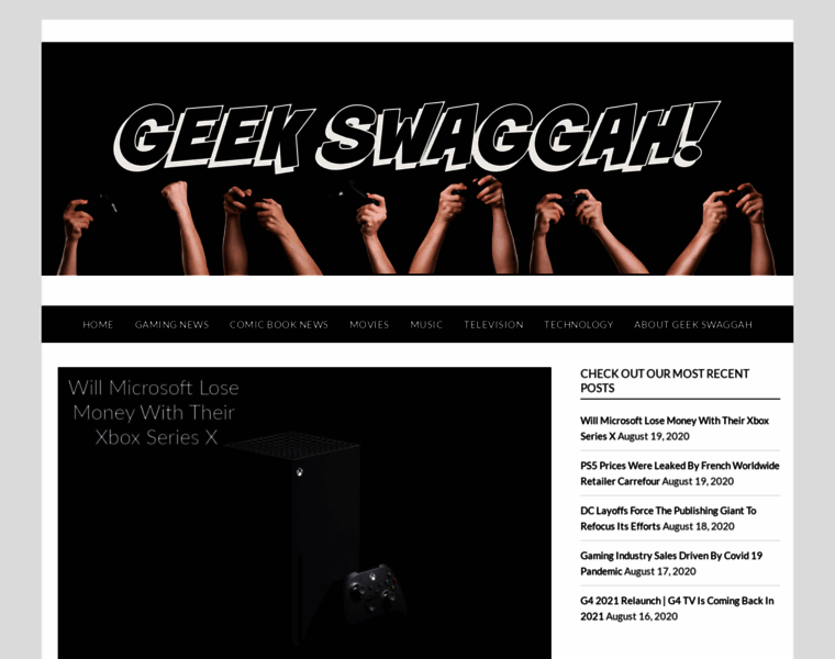 Geekswaggah.com thumbnail