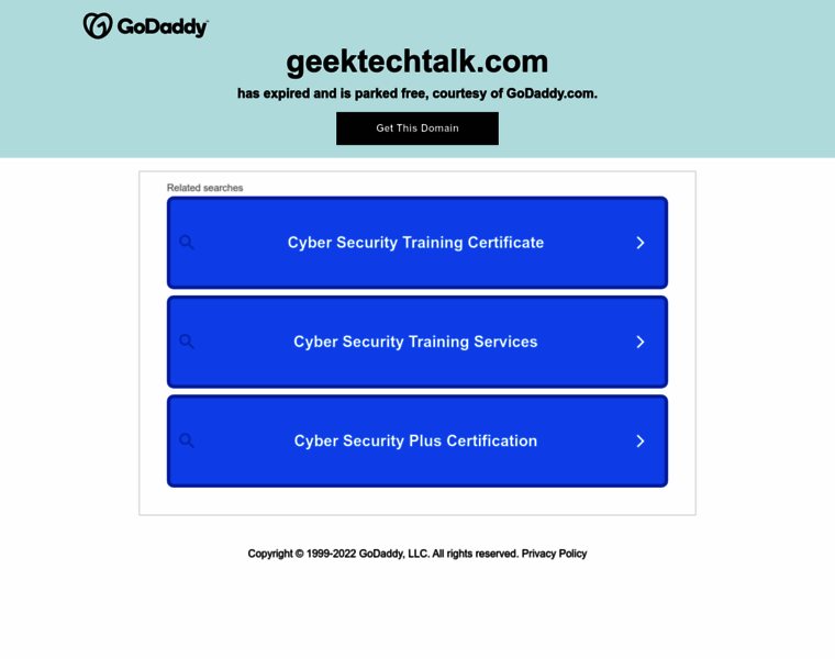 Geektechtalk.com thumbnail