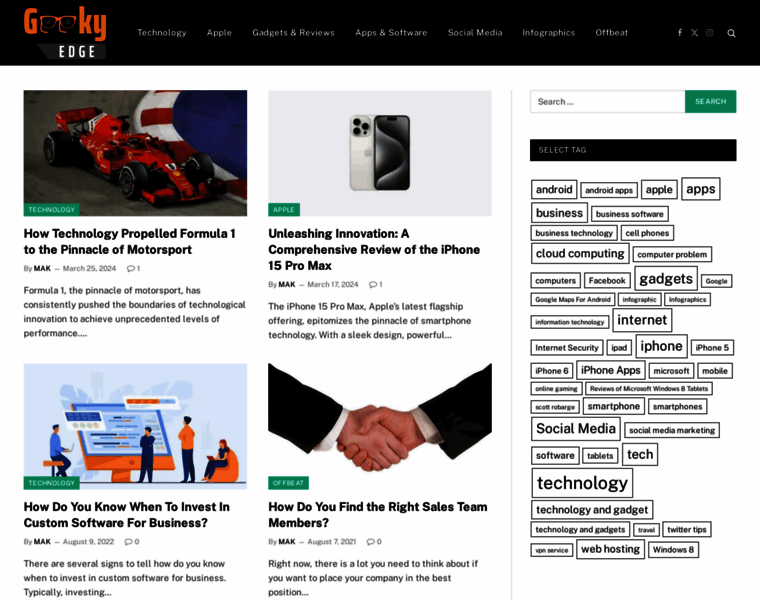 Geekyedge.com thumbnail Geekyedge.com thumbnail
