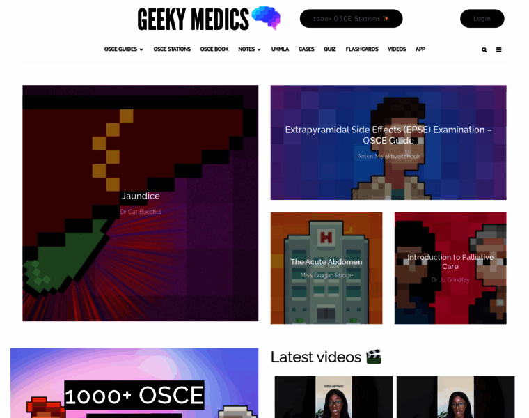 Geekymedics.com thumbnail