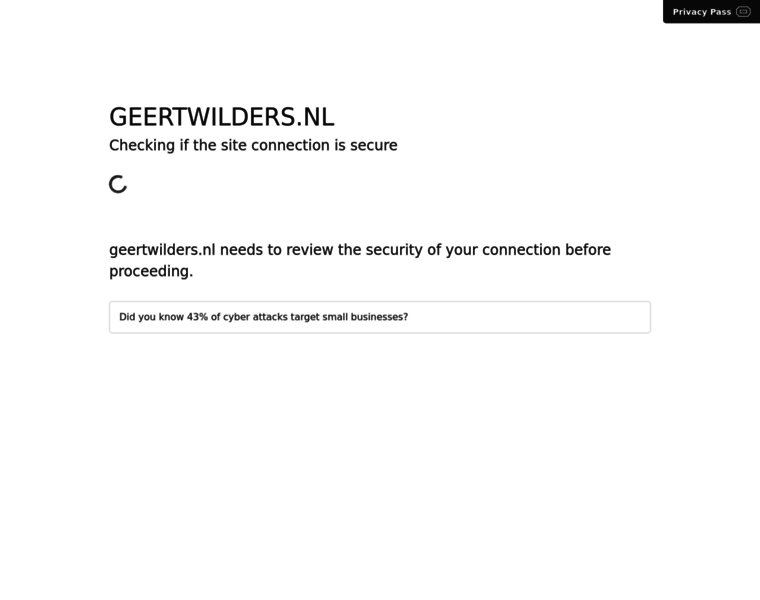 Geertwilders.nl thumbnail