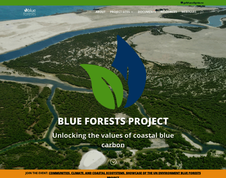 Gefblueforests.org thumbnail