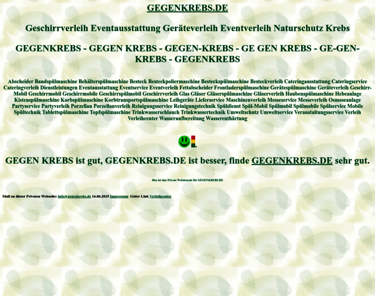 Gegenkrebs.de thumbnail
