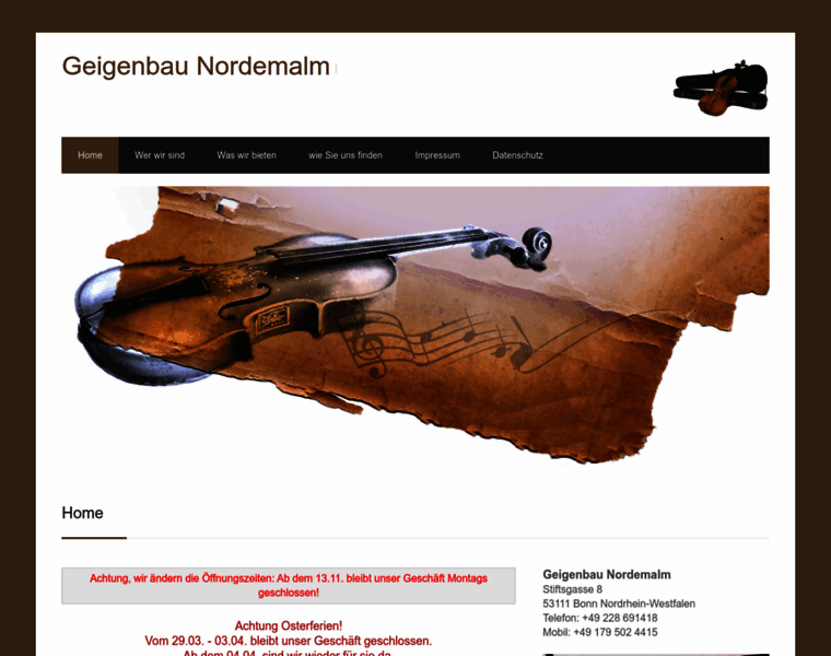 Geigenbau-nordemalm.de thumbnail
