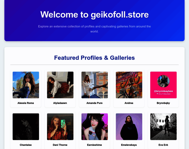 Geikofoll.store thumbnail