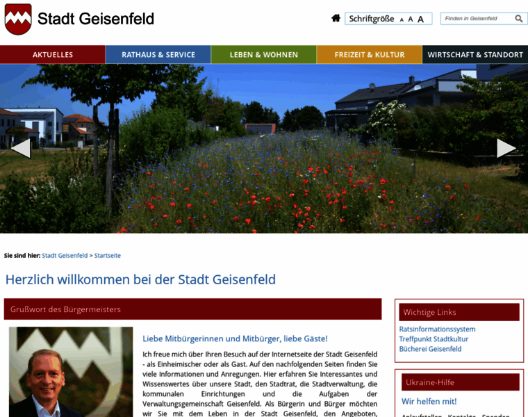 Geisenfeld.de thumbnail