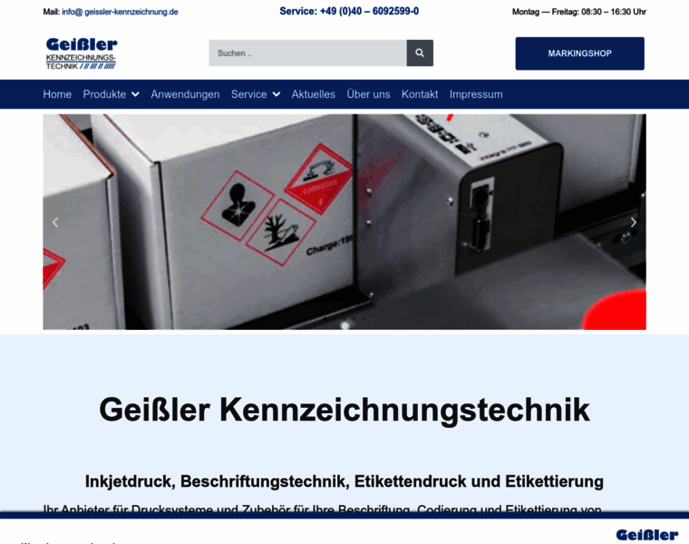 Geissler-kennzeichnung.de thumbnail
