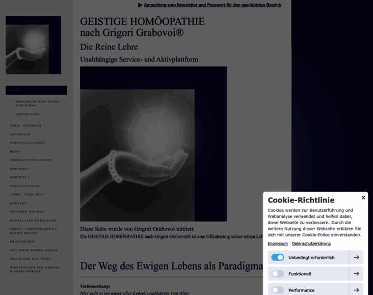 Geistige-homoeopathie.com thumbnail