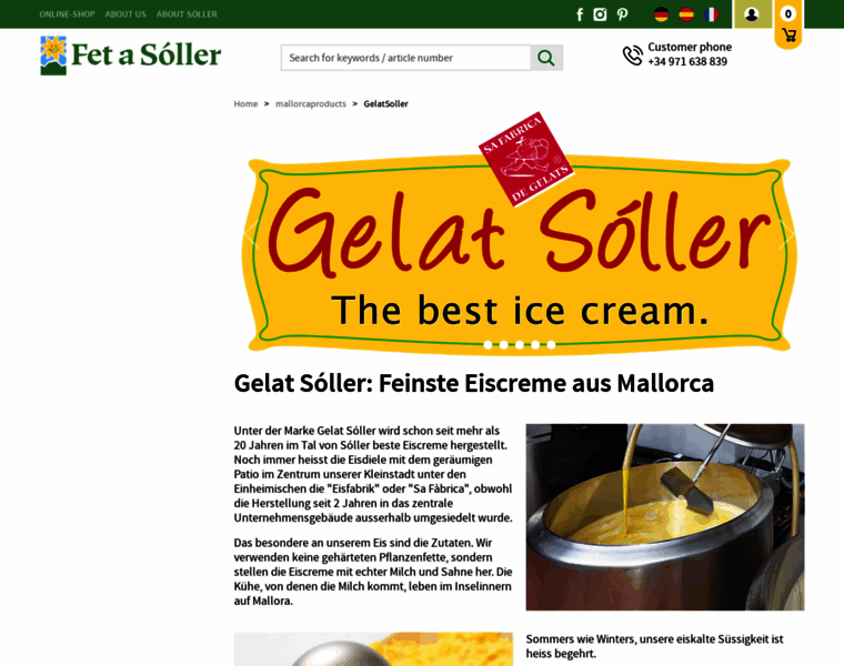 Gelatsoller.com thumbnail