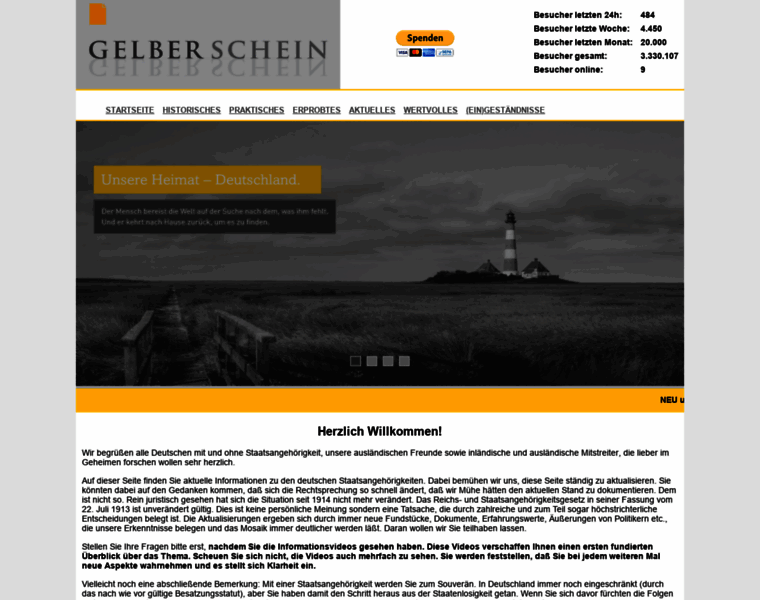 Gelberschein.net thumbnail