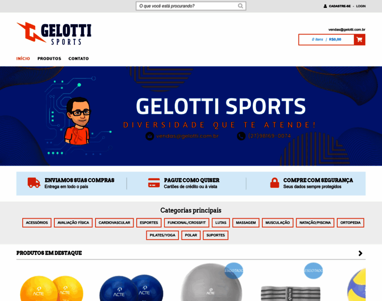 Gelotti.com.br thumbnail