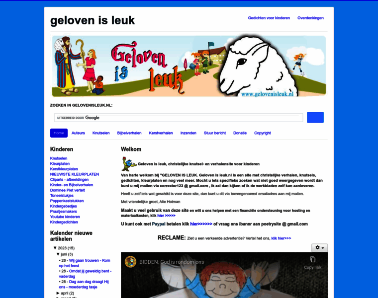 Gelovenisleuk.nl thumbnail