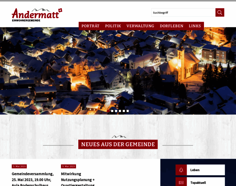 Gemeinde-andermatt.ch thumbnail