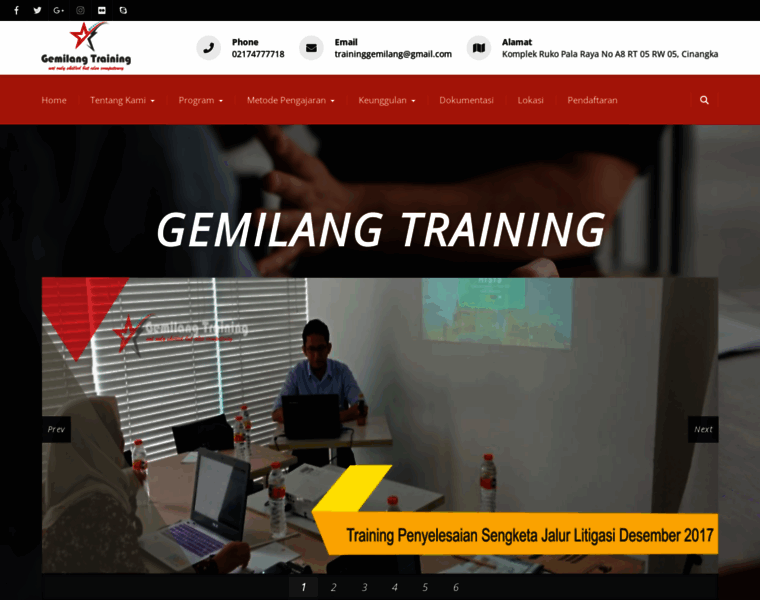 Gemilang-training.com thumbnail