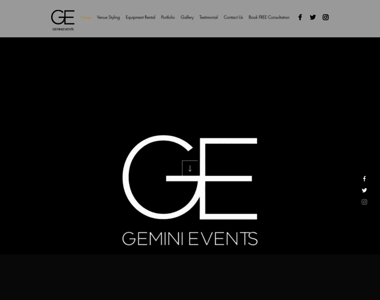 Gemini-events.co.uk thumbnail