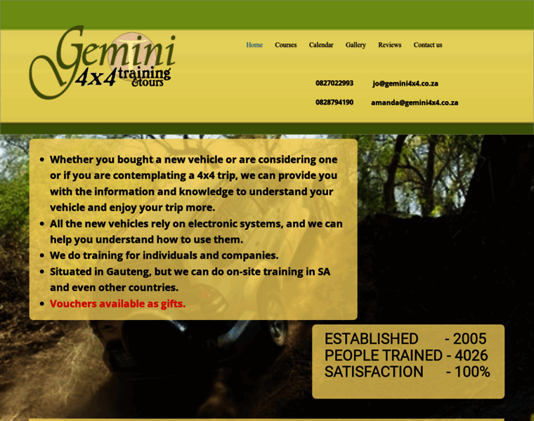 Gemini4x4.co.za thumbnail
