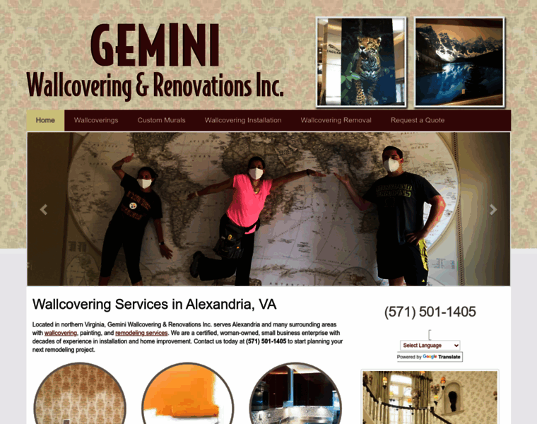 Geminiwallcovering.com thumbnail