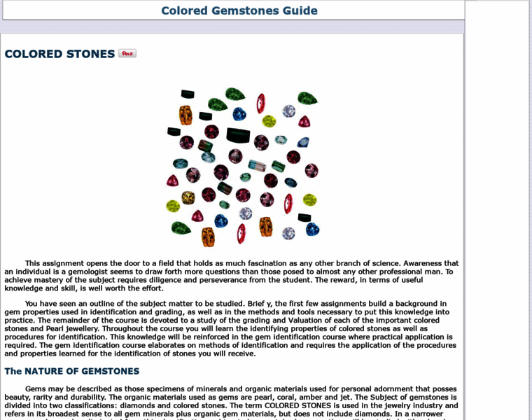Gemstones-guide.com thumbnail