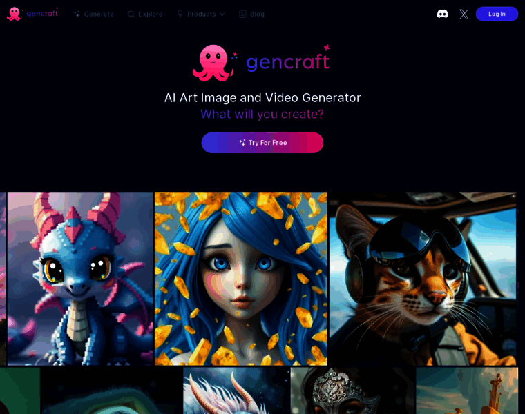 Gencraft.com thumbnail