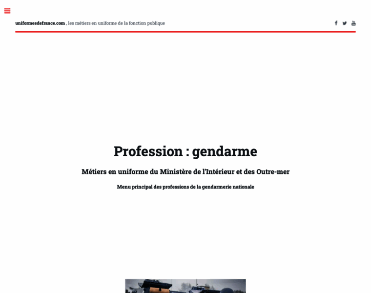 Gendarmerie-nationale.uniformesdefrance.com thumbnail