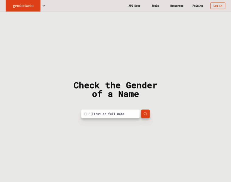 Genderize.io thumbnail Genderize.io thumbnail