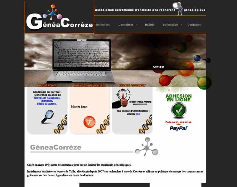 Geneacorreze.fr thumbnail