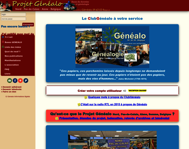 Genealo.net thumbnail