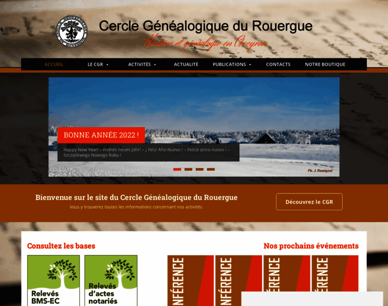 Genealogie-rouergue.org thumbnail